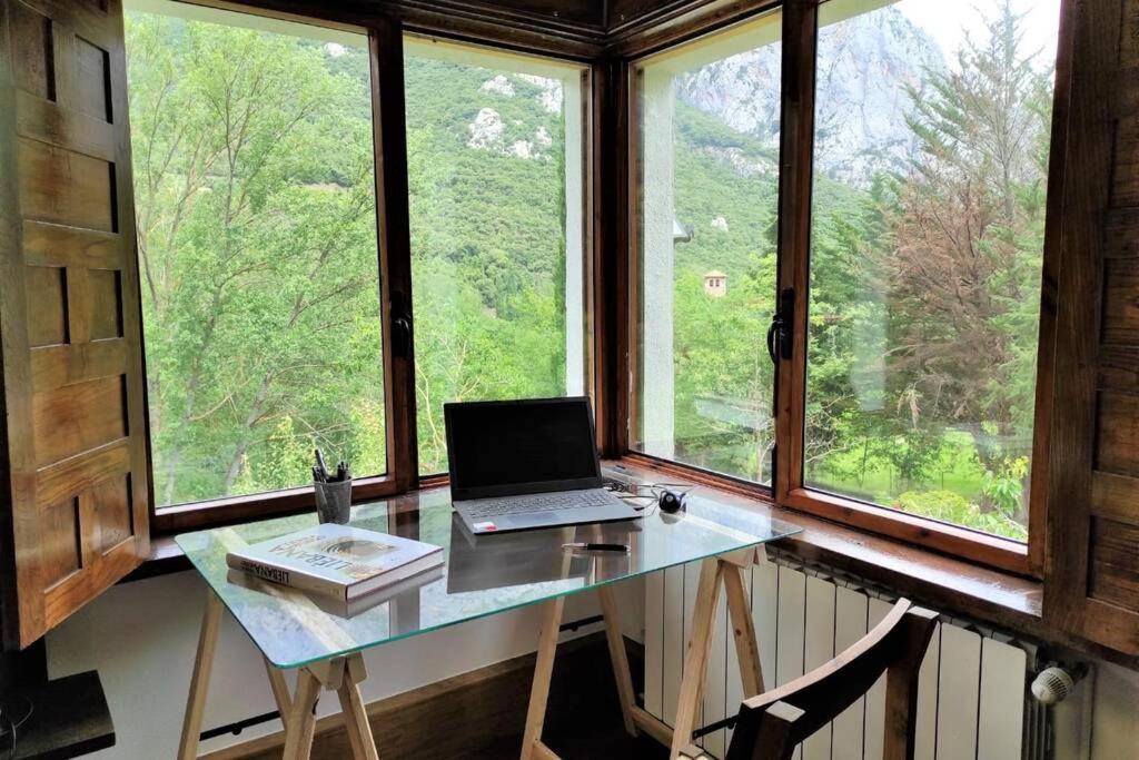 El Chalet De La Poza - Rio, Barbacoa, Wifi, Zona De Trabajo, Vistas. Lebena Ngoại thất bức ảnh